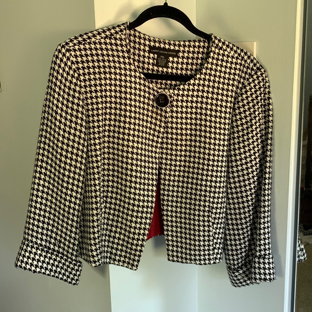 Houndstooth jacket